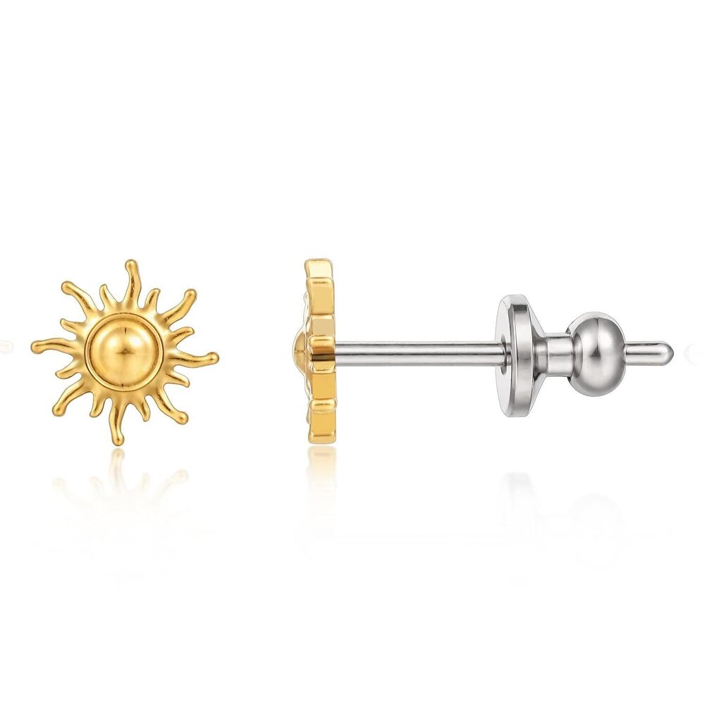 Implant Grade Titanium Stud Earrings for Women Sensitive Ears